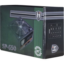 Inter-Tech power supply 650W HIPOWER SP-650 1X 120mm fan in retail