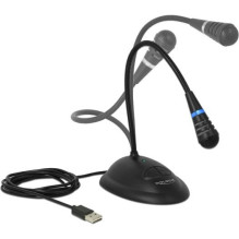 Mikrofonas Delock USB „Gooseneck“ (65871) Mikrofonas Delock USB „Gooseneck“ (65871)
