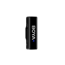 BOYA Belaidis mikrofonas, viskas viename, 2.4GHz, 1 imtuvas ir 2 siųstuvai, itin ilgas baterijos veikimo laikas Black EU BOYA Belaidis mikrofonas, viskas viename, 2.4GHz, 1 imtuvas ir 2 siųstuvai, itin ilgas baterijos veikimo laikas Black EU
