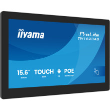 IIYAMA 39.5cm (15,6") TW1623AS-B3P 16:9 Skārienekrāns ar M-HDMI Andr.
