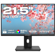JAPANNEXT 54,6cm JN-I215FLFHSP-C65W 16:9 HDMI / USBC FHD monitorius JAPANNEXT 54,6cm JN-I215FLFHSP-C65W 16:9 HDMI / USBC FHD monitorius
