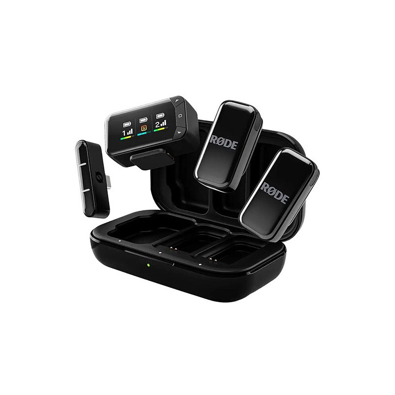 Rode Microphones Wireless Micro USB-C Camera Kit (Black, Plug&amp;Play)