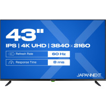 JAPANNEXT 109,2cm JN-IPS430UHD60F 16:9 3x HDMI UHD JAPANNEXT 109,2cm JN-IPS430UHD60F 16:9 3x HDMI UHD