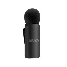 BOYA Microphone Wireless BY-V4 2.4GHz with 4 transmitters and 1 receiver (3.5mm connector) Black EU BOYA Microphone Wireless BY-V4 2.4GHz with 4 transmitters and 1 receiver (3.5mm connector) Black EU