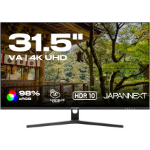 JAPANNEXT 80,0cm JN-V315UHDR 16:9 HDMI / DP UHD monitorius JAPANNEXT 80,0cm JN-V315UHDR 16:9 HDMI / DP UHD monitorius