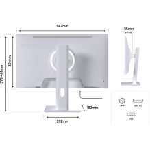 JAPANNEXT 60,5cm JN-I238FHD120F-HSP-W 16:9 HDMI White FHD monitors JAPANNEXT 60,5cm JN-I238FHD120F-HSP-W 16:9 HDMI White FHD monitors