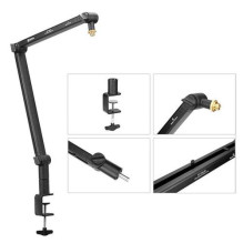 BOYA Holder, Microphone Boom Arm (steel) Black EU BOYA Holder, Microphone Boom Arm (steel) Black EU