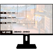 JAPANNEXT 60,5cm JN-IPS2380UHDR-C65W-HSP 16:9 HDMI / DP UHD monitorius JAPANNEXT 60,5cm JN-IPS2380UHDR-C65W-HSP 16:9 HDMI / DP UHD monitorius