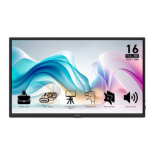 MSI PRO MP165DE E6 40cm FHD 16:9 LED HDMI USB nešiojamas TFT monitorius