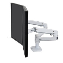 Ergotron stalo laikiklis 2 monitoriams iki 27 colių LX Dual (45-491-216) Ergotron stalo laikiklis 2 monitoriams iki 27 colių LX Dual (45-491-216)