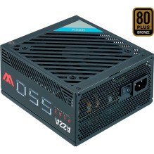 AZZA maitinimo blokas 550W ATX 80 plius bronza 120mm juoda