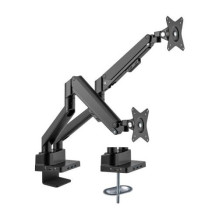 Manhattan desk holder for 2 monitors 17" - 32" with built-in docking station (461887) Manhattan desk holder for 2 monitors 17" - 32" with built-in docking station (461887)