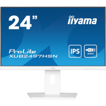 IIYAMA 60,5cm (23,8") XUB2497HSN-W2 16:9 HDMI+DP+USB-C Lift