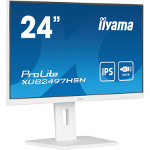 IIYAMA 60,5cm (23,8") XUB2497HSN-W2 16:9 HDMI+DP+USB-C Lift