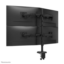 Neomounts Neomounts DS60-600BL2-2 statīvs monitoriem 81,3 cm (32") galdam Black Neomounts Neomounts DS60-600BL2-2 statīvs monitoriem 81,3 cm (32") galdam Black