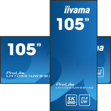 Monitor iiyama ProLite LH10551UWS-B1AG Monitor iiyama ProLite LH10551UWS-B1AG