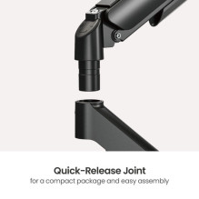 Equip Equip 650131 holder / stand for monitors 81.3 cm (32") Black