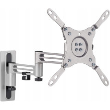 Schwaiger TV wall mount 13"-43" Max.15KG adjustable Silver