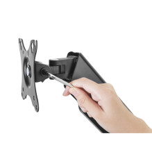Equip rod holder 17"-32" / 1TFT 360° gas springs 9Kg black lite Retail Equip rod holder 17"-32" / 1TFT 360° gas springs 9Kg black lite Retail