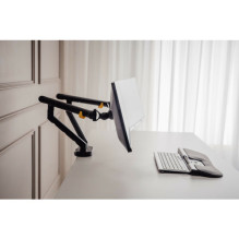 BakkerElkhuizen flexible dual monitor arm Black retail BakkerElkhuizen flexible dual monitor arm Black retail