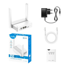 Belaidis maršrutizatorius CUDY LT300_EU Wi-Fi 300 Mbps 2.4 GHz 4G LTE SIM Belaidis maršrutizatorius CUDY LT300_EU Wi-Fi 300 Mbps 2.4 GHz 4G LTE SIM