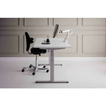 BakkerElkhuizen Monitor stand BE Flexible Dual White retail BakkerElkhuizen Monitor stand BE Flexible Dual White retail