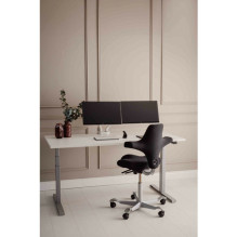 BakkerElkhuizen Monitor stand BE Flexible Dual White retail BakkerElkhuizen Monitor stand BE Flexible Dual White retail
