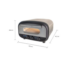 Unold Pizza Oven Alfredo silver (68806) Unold Pizza Oven Alfredo silver (68806)