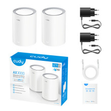 Router Cudy Mesh AX3000 M3000 2-pack White