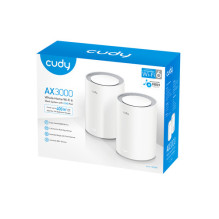 Maršrutizatorius Cudy Mesh AX3000 M3000 2 vnt. White