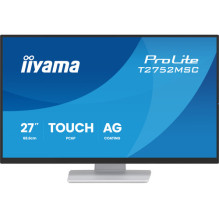 IIYAMA 68.6cm (27") T2752MSC-W1AG 16:9 Touch HDMI+DP+2xUSB IIYAMA 68.6cm (27") T2752MSC-W1AG 16:9 Touch HDMI+DP+2xUSB