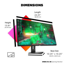 Monitorius HP Omen 27u (3G6W0E9) Monitorius HP Omen 27u (3G6W0E9)