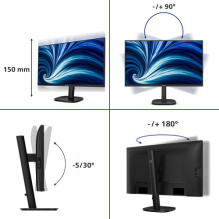 Philips 27B2U3601 - 120Hz, QHD, IPS, 27 colių monitorius