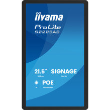 IIYAMA 54,6cm (21,5") monitors S2225AS-B1P 16:9 USB-C IPS IIYAMA 54,6cm (21,5") monitors S2225AS-B1P 16:9 USB-C IPS