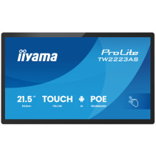 IIYAMA 55.0cm (21,5 colio) TW2223AS-B3P 16:9 „M-Touch“ USB-C „Android“ monitorius IIYAMA 55.0cm (21,5 colio) TW2223AS-B3P 16:9 „M-Touch“ USB-C „Android“ monitorius