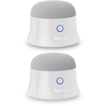 ultron Mag „Soundmate“ magnetinių „Bluetooth“ garsiakalbių rinkinys, 2 vnt., baltos spalvos