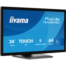 Monitors iiyama IIYAMA 60.5cm (23,8") T2438MSC-B2 16:9 M-Touch HDMI+DP+USB