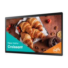 Professional monitor QB24C-T 24 inches Matte, Touch 16h / 7 250(cd / m2) 1920x1080(FHD) S10 player (Tizen7, VXT Ready) W