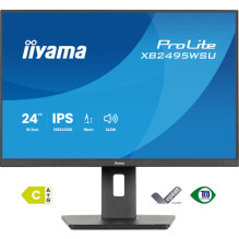 IIYAMA 60.5cm (24") XB2495WSU-B1 16:10 HDMI+DP+USB-C IPS IIYAMA 60.5cm (24") XB2495WSU-B1 16:10 HDMI+DP+USB-C IPS