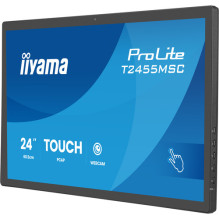 Monitors iiyama IIYAMA 60.5cm (23,8") T2455MSC-B2 16:9 M-Touch DP+HDMI+USB Monitors iiyama IIYAMA 60.5cm (23,8") T2455MSC-B2 16:9 M-Touch DP+HDMI+USB