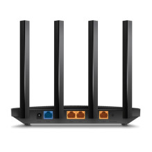 Bezvadu maršrutētājs TP-Link Archer AX18 ar Gigabit Ethernet, divu joslu (2.4 GHz / 5 GHz) Black Bezvadu maršrutētājs TP-Link Archer AX18 ar Gigabit Ethernet, divu joslu (2.4 GHz / 5 GHz) Black