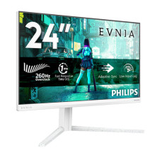 Monitors Philips Evnia 3000 24M2N3201P / 00 dators 60,5 cm (23.8") 1920 x 1080 px Full HD LCD White