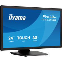 Iiyama ProLite T2452MSC-B2AG (60.5 cm (24 inch), Black (matte), FHD, IPS, Touchscreen, HDMI, DP, Anti-glare, 120Hz Panel Iiyama ProLite T2452MSC-B2AG (60.5 cm (24 inch), Black (matte), FHD, IPS, Touchscreen, HDMI, DP, Anti-glare, 120Hz Panel