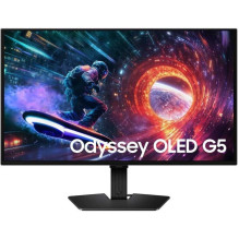 Samsung Odyssey OLED G50SF, 27 colių QHD žaidimų monitorius, 180Hz, QD-OLED ekranas, Adaptive Sync Samsung Odyssey OLED G50SF, 27 colių QHD žaidimų monitorius, 180Hz, QD-OLED ekranas, Adaptive Sync