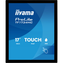 Monitor iiyama ProLite TF1734MC-B8X computer with touchscreen 43.2 cm (17") 1280 x 1024 px Monitor iiyama ProLite TF1734MC-B8X computer with touchscreen 43.2 cm (17") 1280 x 1024 px