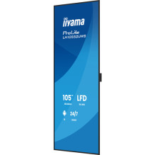 Monitors iiyama signage displejs Kiosks 2,66 m (104,6") Wi-Fi 500 cd / m UltraWide 5K HD Iebūvēts procesors Android