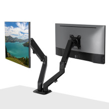 Lindy Lindy 40708 monitors turētājs / statīvs 68,6 cm (27") galdam Black Lindy Lindy 40708 monitors turētājs / statīvs 68,6 cm (27") galdam Black