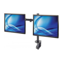 MANHATTAN Monitoru statīvs diviem displejiem 13"-32" līdz 8kg katram displejam MANHATTAN Monitoru statīvs diviem displejiem 13"-32" līdz 8kg katram displejam