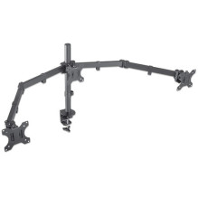Manhattan desk holder for 3 monitors 13" - 27" (461658) Manhattan desk holder for 3 monitors 13" - 27" (461658)