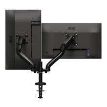 AOC dual desk mount AD110D0 13"-32" 2-9KG Vesa Black